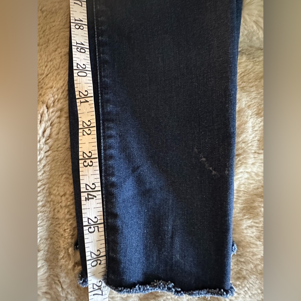 MOTHER DENIM HIGH WAISTED LOOKER ANKLE FRAY JEAN - Picture 15 of 16